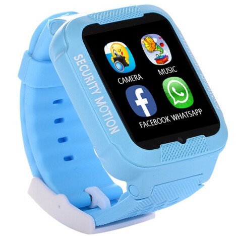 Ceas GPS Copii iUni Kid3, Telefon incorporat, Touchscreen 1.54 inch, Bluetooth, Notificari, Camera,